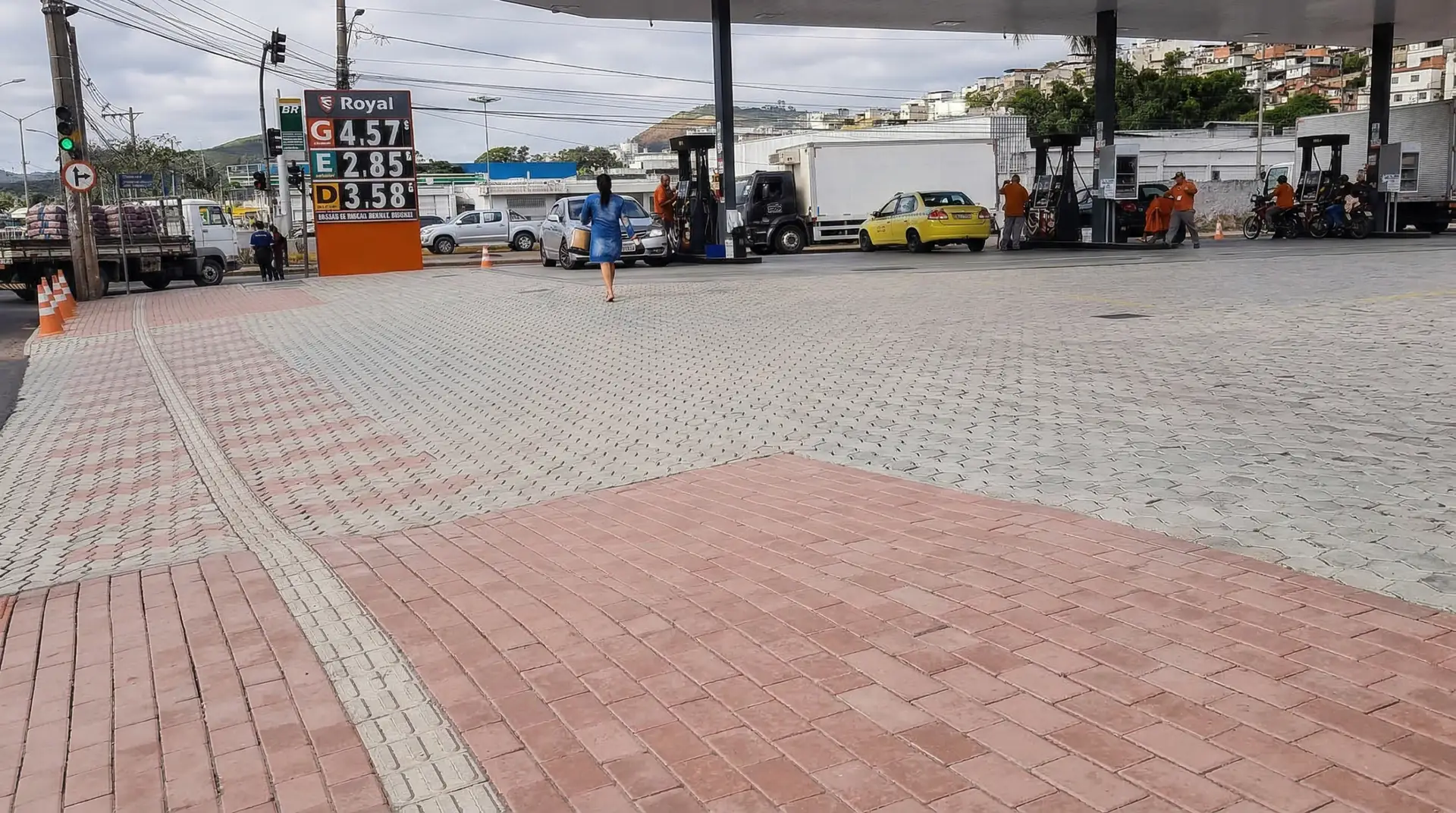 Piso Intertravado Obras